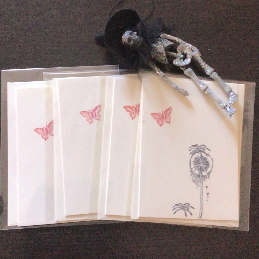 Halloween cards! Hand stamped Halloween gift cards tarantula 🕸 NWT